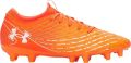 Under Armour Synthetische voetbalschoenen met veters voor voor harde ondergrond (Oranje Wit) - Oranje