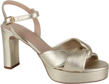 Unisa Onoa 25 lmt platino dames sandalen gekleed