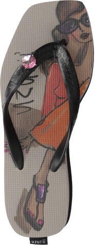 Uzurii Beach cocktail girl mid heel taupe