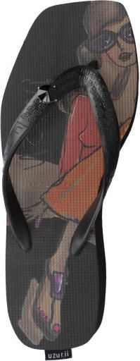 Uzurii Beach cocktail girl mid heel zwart