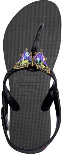 Uzurii Selena butterfly chrystal zwart
