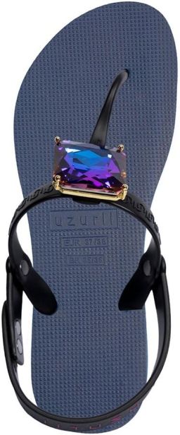 Uzurii Selena Diamond Blue Flip Flop marineblauw