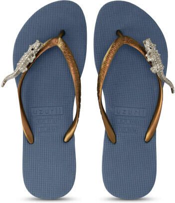 Uzurii Silver crocodile switch marineblauw