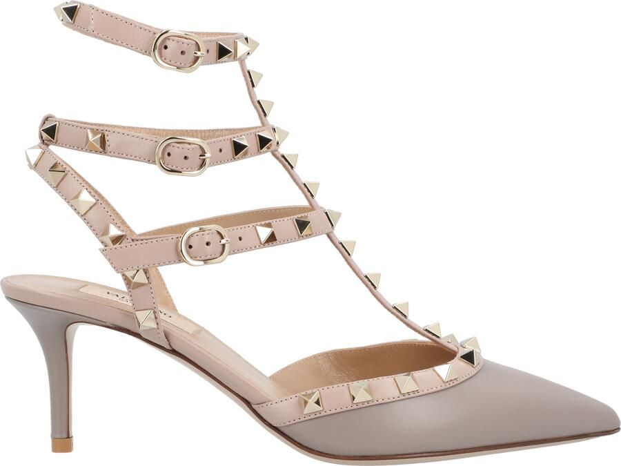 Valentino Garavani Rockstud pumps met spitse neus