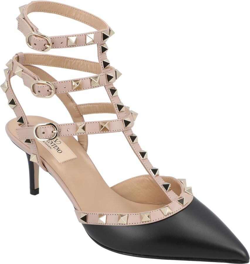 Valentino Garavani Valentino Rockstud 65Mm Cage Pumps Zwart