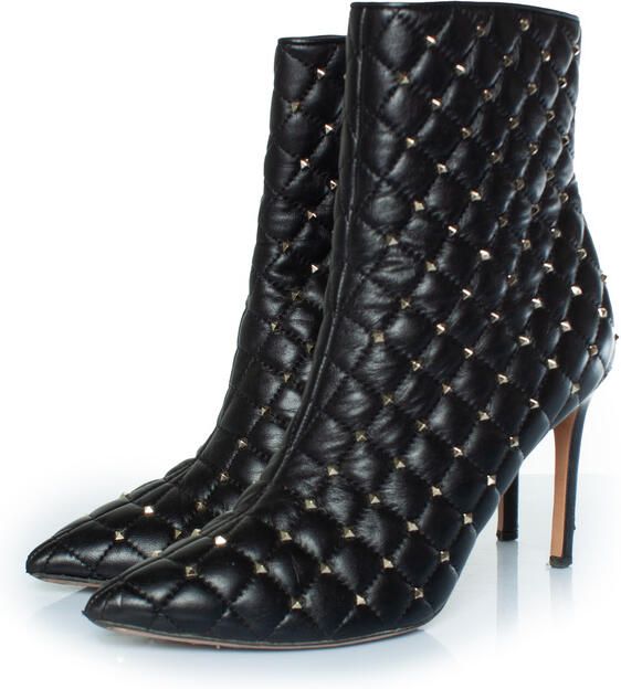 Valentino Pre-owned Valentino Garavani rockstud spike enkellaarsjes