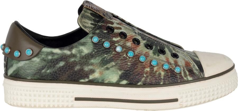 Valentino Pre-owned Valentino Rockstud Tie-dye Sneakers '10s