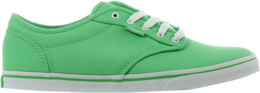 Vans Atwood Low Top Lace-Up Groen Canvas Dames Plimsolls U4IATS