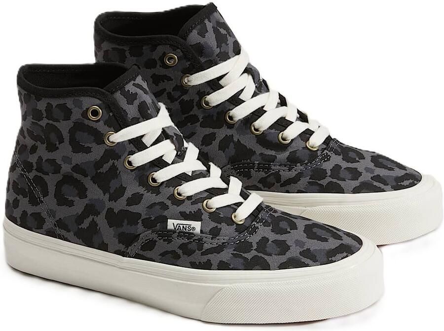 Vans Authentic Hi 2.0 Canvas Dames Grijze Sneakers