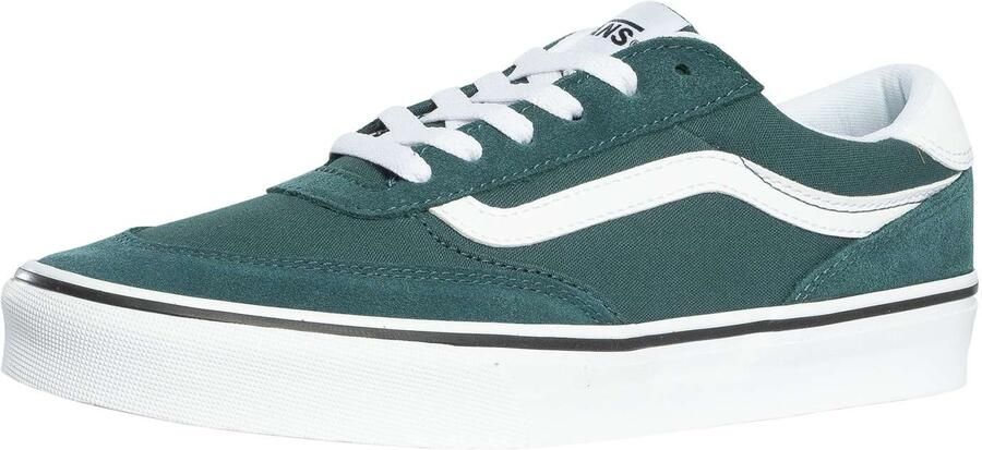 Vans Brooklyn Suède Canvas Sneakers Groen