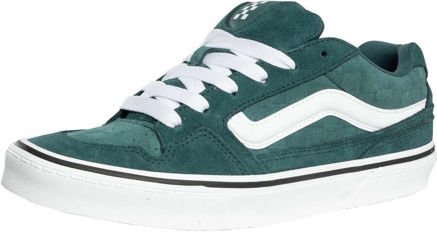 Vans Caldrone Reliëf Suède Sneakers Groen