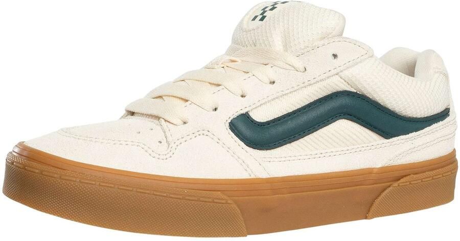 Vans Caldrone Suède Sneakers Wit