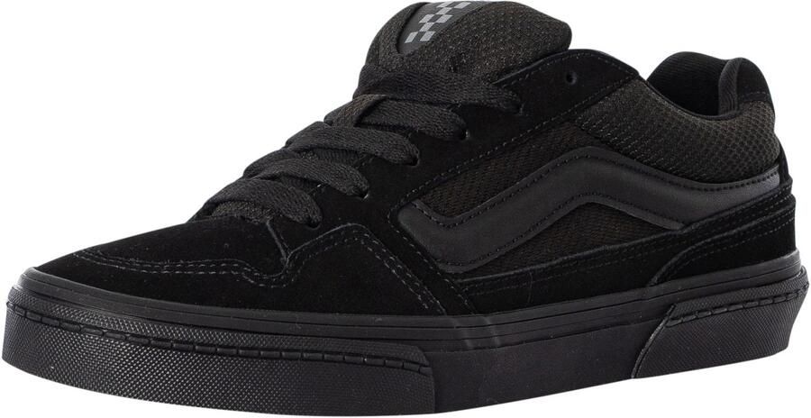 Vans Caldrone Suède Mesh Sneakers Zwart