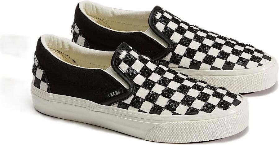 Vans Classic Slip-On Canvas Zwarte Sneakers