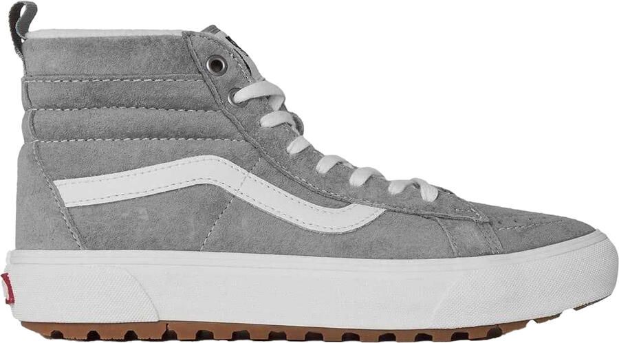 Vans Hoge sneakers met suède zijkantstreep en plateauzool voor dames (Motregen)