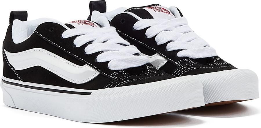 Vans knu skool black true whit lage sneakers unisex