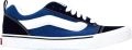Vans Knu Skool gewatteerde suède skateschoenen voor heren (Marine Wit) - Marineblauw