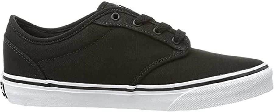 Vans Lage Top Veterschoenen Zwart Canvas Kinderslippers 14CFB3