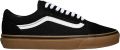 Vans Old Skool-canvas sportschoenen voor heren (Zwart Gum) - Zwart