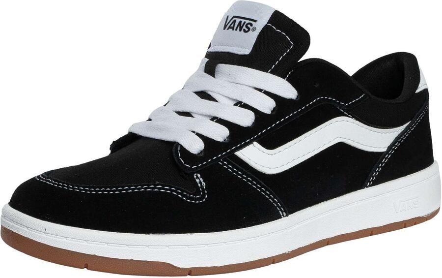 Vans Ryland Suède Canvas Sneakers Zwart