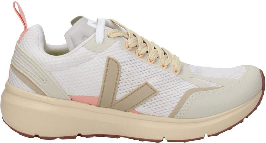 Veja Beige Stoffen Sport Sneakers