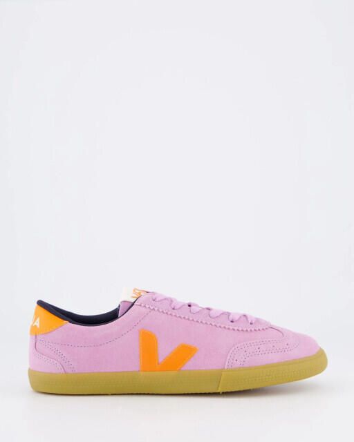 Veja Dames volley suede sneaker blauw