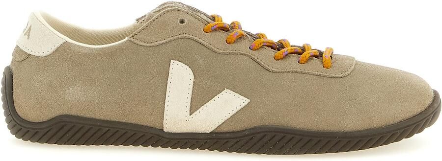 Veja Grijze Kalfsleer Sneakers