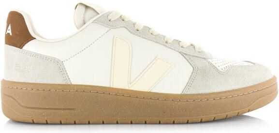 Veja V-82 pure calcaire cognac lage sneakers unisex
