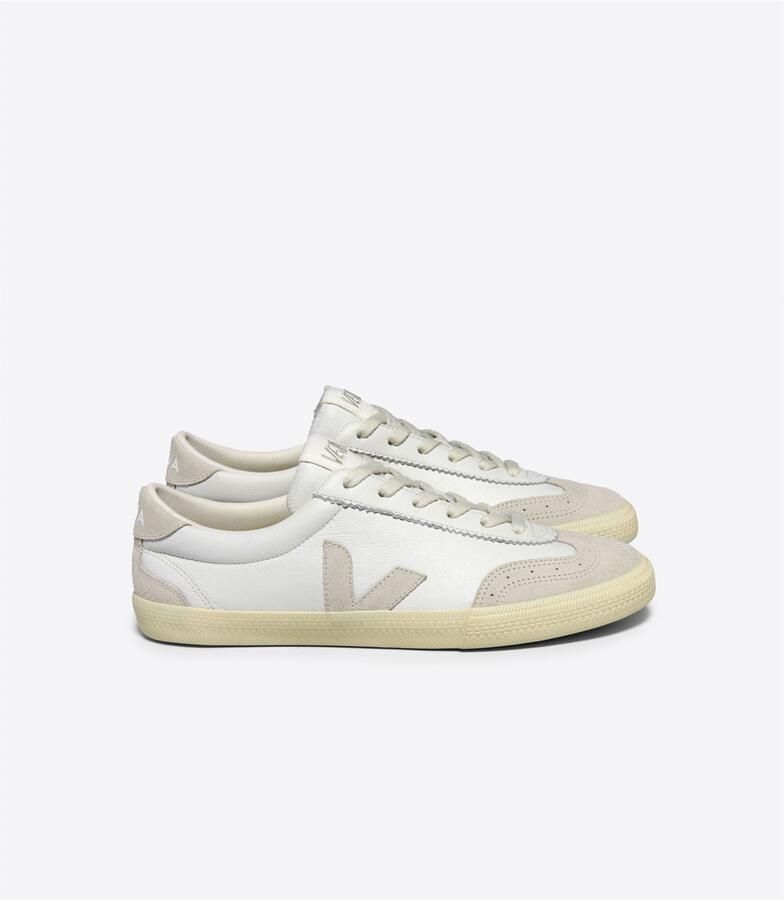 Veja Volley Leather Heren Wit Sportschoenen