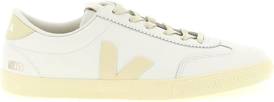 Veja Witte Kalfsleren Sneakers