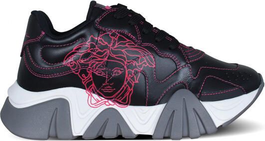 Versace Squalo sneakers Zwart