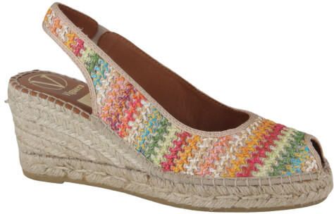 Viguera 1955 crochet camel dames sandalen sportief