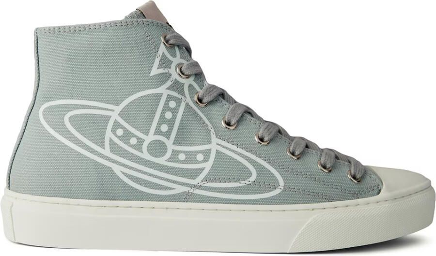 Vivienne Westwood Plimsoll Logo High-Top Sneakers
