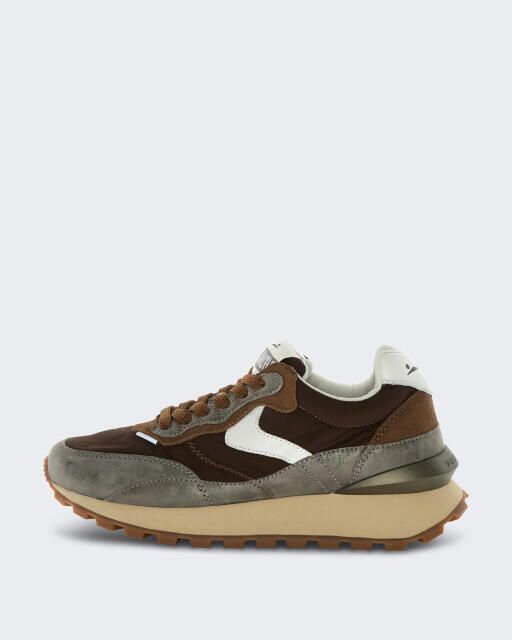 Voile blanche Dames lichtgewicht sneaker met technisch upper