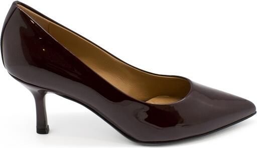 Walter Steiger leren pumps Bordeaux