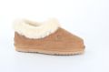 Warmbat Barraba cognac dames pantoffel (gesloten hiel) - Bruin