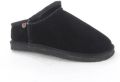 Warmbat Conner black heren pantoffel (gesloten hiel) - Zwart