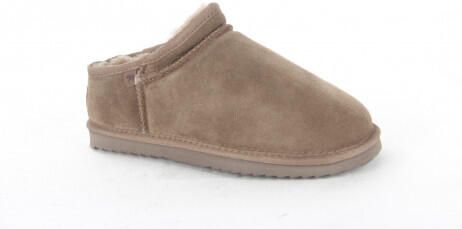 Warmbat Conner moss heren pantoffel (gesloten hiel)