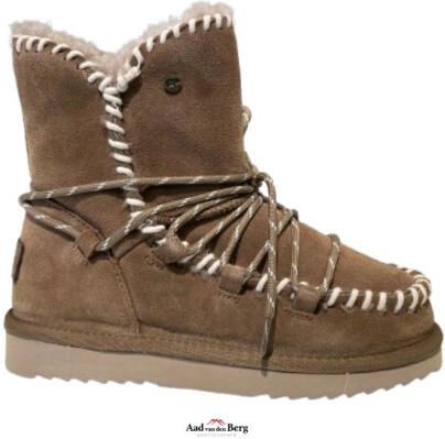 Warmbat Damesschoenen enkellaarsjes