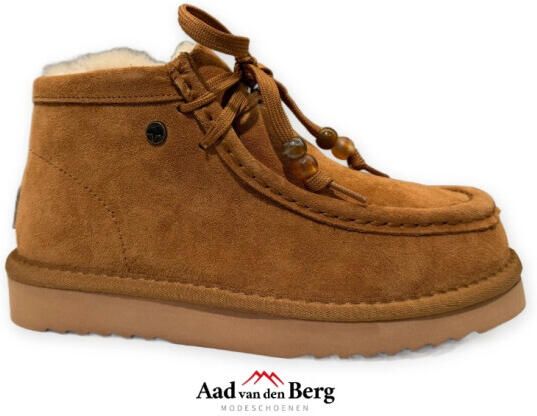Warmbat Damesschoenen veterboots
