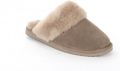 Warmbat Flurry moss dames pantoffel (open hiel) - Groen