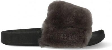 Warmbat Pantoffels barlee ble347085 donker grijs