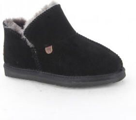 Warmbat Willow black dames pantoffel (gesloten hiel)