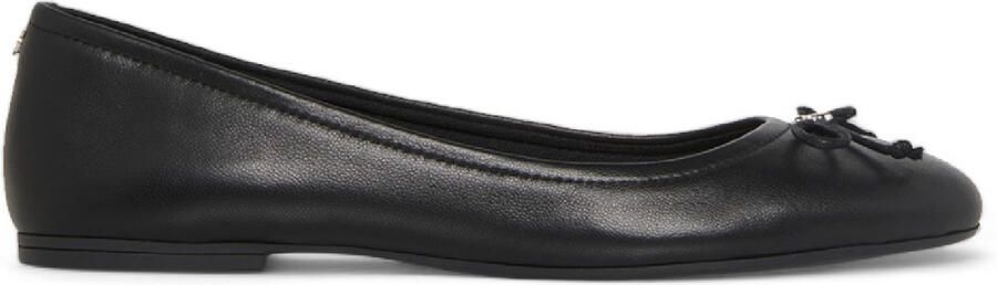 Windsor Smith Zwarte Leren Mocassin Platte Schoenen Babydoll