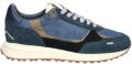 Woolrich WFM 252.030 blauwe retro sneakers - Blauw