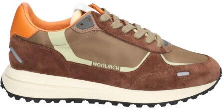 Woolrich WFM 252.030 bruine retro sneakers