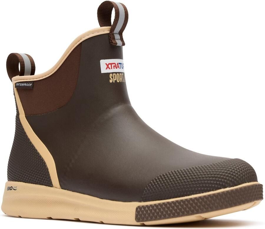 XTRATUF Enkel Deck Boot Sport EVA Heren Chocolade Tan Wellingtonlaarzen