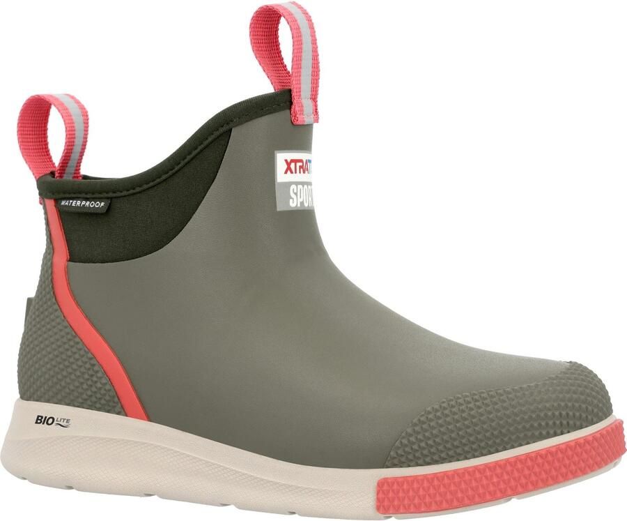 XTRATUF Enkel Deck Sport Synthetisch Olijf Wellington Laarzen