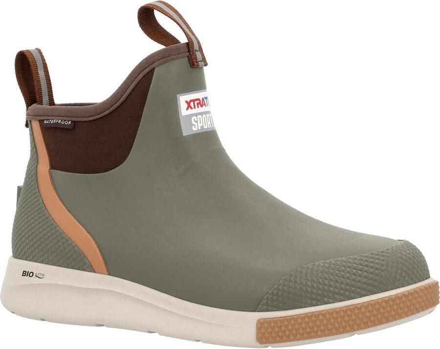 XTRATUF Enkel Deck Sport Synthetisch Olijf Wellington Laarzen