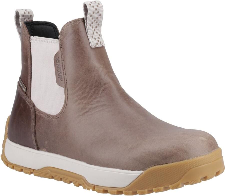 XTRATUF Enkellaarzen Leer Dames Stone Wellington Boots